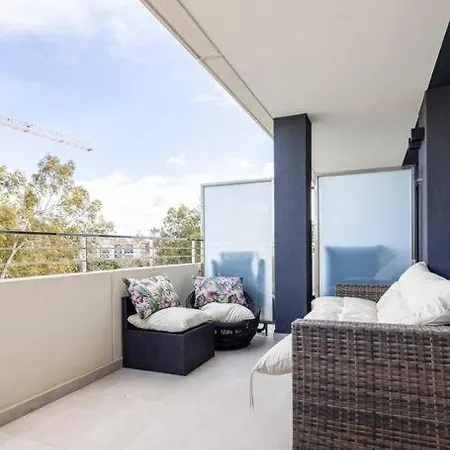 Apartment By The With Pool And Private Parking